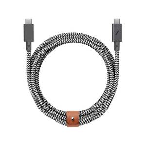 Native Union Belt Cable USB-C to USB-C Pro 2,4m - Weiß 