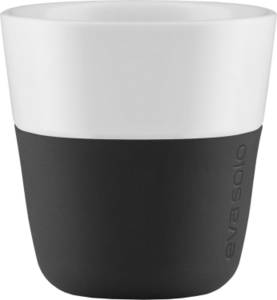 Eva Solo Becher 0,23 l 2 Stk. carbonschwarz Kaffeebecher