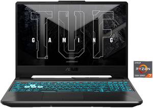 Asus TUF Gaming A15 TUF Gaming A15 FA506NCR-HN020W Gaming-Notebook (39,6 cm/15,6 Zoll, AMD Ryzen 7 7435HS, GeForce RTX 3050, 512 GB SSD) 