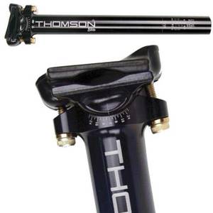 Thomson Elite Seatpost Schwarz 330 mm / 25.4 mm Patentsattelstütze