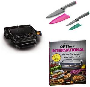 Tefal Set GC7128.INTER1 + K122S2 Kontaktgrill 