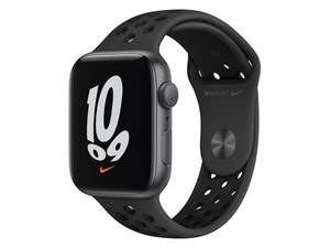 Apple Watch SE Nike Aluminium 44mm spacegrau, Sportarmband anthr./schwarz 