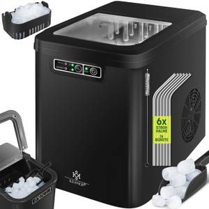 Kesser Eiswürfelmaschine, Eiswürfelbereiter Eiswürfelmaschine Edelstahl Ice Maker 