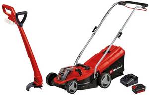 Einhell GE-CM 18/33-2 Li Set (with 2 batteries and charger) Akku-Rasenmäher