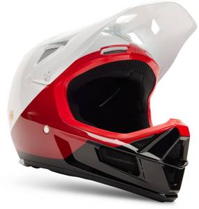 Fox Rampage Comp Baysik white/red/black MTB-Helm