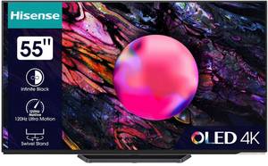 Hisense 55A85K OLED-Fernseher (139 cm/55 Zoll, 4K Ultra HD, Smart-TV) 