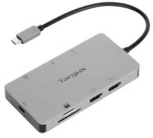 Targus USB-C Universal Dockingstation 2xHDMI 4K PD Pass-Thru