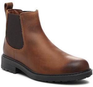 Clarks Originals Clarks Orinoco2 Lane 261747824 Brown Snuff Damen-Chelsea-Boots