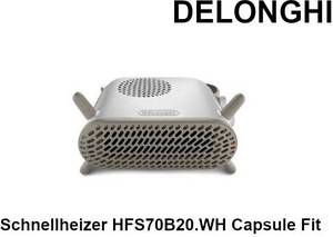 Delonghi De'Longhi Capsule Desk HFS70B20.WH Heizlüfter