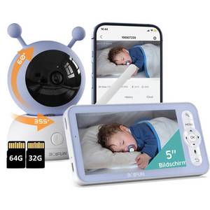 BOIFUN Babyphone Babyphone mit Kamera App 