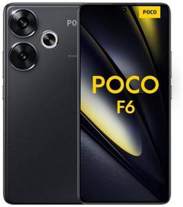 Xiaomi Poco F6 256GB Schwarz Dual-SIM Handy
