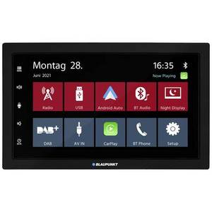 Blaupunkt Mannheim 600 DAB Doppel-DIN Moniceiver Android Auto™, Anschluss für Lenkradfernbedienung, Anschluss für Rückfahrkamera, Apple CarPlay, 