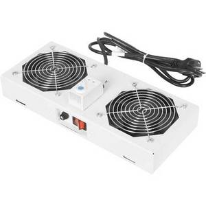 Digitus DN-19 FAN-2-WM-T 19 Zoll 2 x Netzwerkschrank-Lüfter Grau 