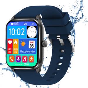 Fanttik Smartwatch Herren Damen, mit Telefonfunktion Smartwatch (1,85 Zoll, TFT-Volltouch) 110+ Sportmodi Sportuhr mit Schrittzähler/Herzfrequenzmonitor, /Schlafmonitor, IP68 Wasserdicht Fitnessuhr für iOS Android 
