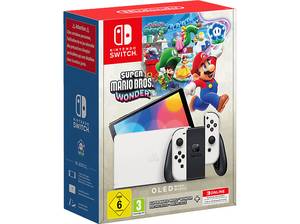  NINTENDO Switch™ – OLED-Modell (weiß) + Super Mario Bros.™ Wonder Nintendo Switch Online 12-monatige (365-tägige) Einzelmitgliedschaft 