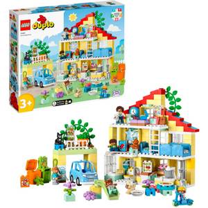 Lego 10994 DUPLO 3-in-1-Familienhaus, Konstruktionsspielzeug 