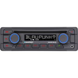 Blaupunkt Dakar 224 BT Autoradio Anschluss für Lenkradfernbedienung, Bluetooth®-Freisprecheinrichtung, inkl. Fernbedienung Anzahl USB-Ports 1 x Front-USB