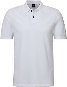 Hugo Boss Poloshirt aus Baumwoll-Piqué mit Logo-Print (50507813) weiß Herren-T-Shirt