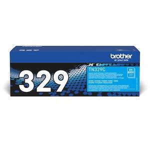 Brother Toner TN-329C Cyan (ca. 6000 Seiten) 
