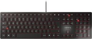 Cherry KC 6000 SLIM (schwarz)(UK) Kabel Tastatur