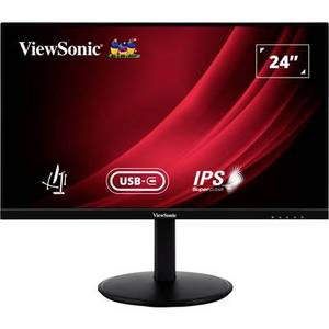  Viewsonic VG2409-MHDU-2 LED-Monitor EEK E (A - G) 60.5 cm (23.8 Zoll) 1920 x 1080 Pixel 16:9 4 ms HDMI®, DisplayPort, Audio, stereo (3.5 mm Klinke), USB 3.1 