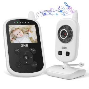 ZEUOPQ Video-Babyphone Video-Babyphone,mit Kamera,2.4