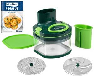 Genius Nicer Dicer Pegasus 10tlg Gemüseschneider-Set