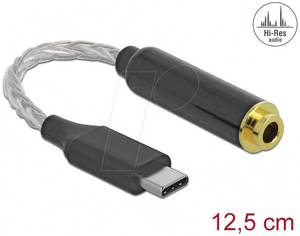 Delock 66302 - Konverter USB C Stecker auf 4,4 mm 5-Pin Klinkenbuchse 