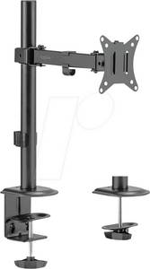 Logilink BP0170 - Monitor Halter, 1 Display, 17'' - 32'', 200 mm, Tischmontage 