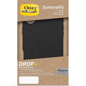 Otterbox Symmetry Cactus Leather Apple iPhone 16 Plus Noir Ash - black 