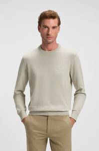 Hugo Boss Kanovano_S (50527583) hellbeige Herren-Wollpullover