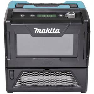 Makita Mikrowelle MW001GZ XGT solo - Akku-Mikrowelle - blau/schwarz 