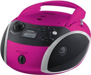 Grundig GRB 3000 BT pink CD-Radio