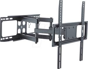 Puremounts PM-FM41-400 - TV-Wandhalterung, neig- & schwenkbar, 26'' - 52'' 