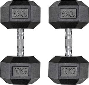 TLGREEN Hantel-Set Hexagon Hanteln 1 Stück-25KG/2 