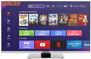 Selfsat Smart Frameless LED TV 1260 Full-HD-Fernseher