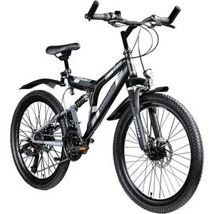 ZÜndapp Zündapp Blue 5.0 Mountainbike Fully 24 Zoll Fahrrad 130-150cm MTB ab 8 Jahre 