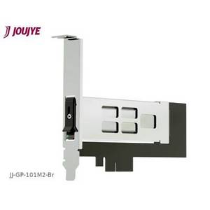 Joujye JJ-GP-101M2-Br 1 Port PCI Express x4 Adapterkarte für M.2 SSD PCIe x4 