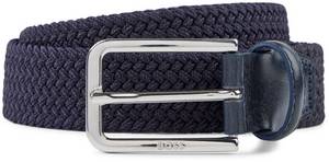 Hugo Boss Clorio_Sz30 (hbeu50481026410) Dunkelblau Ledergürtel