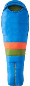 Marmot Sawtooth X-wide Sleeping Bag Blau Long / Left Zipper Daunenschlafsack