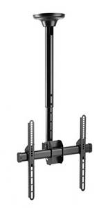  RICOO TV Deckenhalterung für Fernseher 23-55 Zoll, Schwenkbar Neigbar Höhenverstellbar, Universal TV Halterung Decke D0244, Fernsehhalterung Decke bis 50 kg mit max. VESA 400x400 mm 