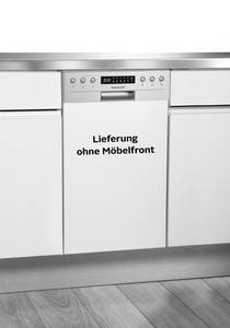 Hanseatic teilintegrierbarer Geschirrspüler, WQP8-U7710D, 8 l, 10 Maßgedecke 