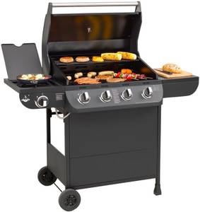 El Fuego Gasgrill »Columbus 4+1«, BxTxH: 130x58,5x107,5 cm 