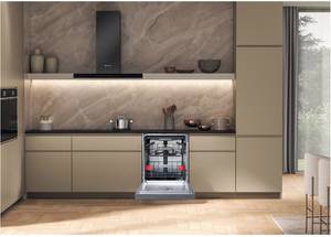 Bauknecht BKSV1 PAN Teilintegrierter Einbau-Geschirrspüler 60 cm edelstahloptik / A 