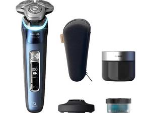  PHILIPS XP9201/30 Elektrorasierer i9000 Prestige Mystic Aqua (Triple Action Lift & Cut-Rasiersystem, Dual SteelPrecision Klingen , Reinigungsstation: Ja) 