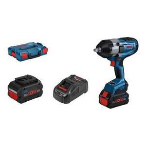 Bosch Professional GDS 18V-1000 06019J8303 Akku-Drehschlagschrauber 18 V 5.5 Ah Li-Ion inkl. 2. Akku, inkl. Ladegerät, inkl. Koffer 