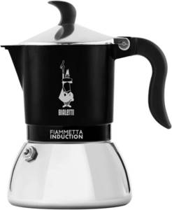 Bialetti Besteck-Set  Fiammetta Induction Caffettiera Schwarz 4 Tassen 