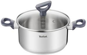 Tefal Daily Cook Schmortopf mit Deckel 20 cm (G71244) Induktions-Topf