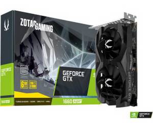 Zotac GeForce GTX 1660 Super Twin Fan 6GB GDDR6 Single GPU Grafikkarte