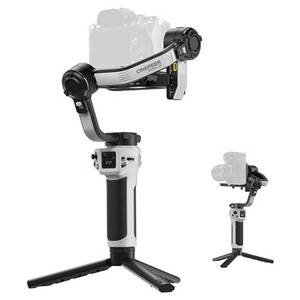  ZHIYUN CINEPEER Weebill 3E [Offiziell] Gimbal Kamera für DSLR-und Spiegellose Kamera, 3-Achsen Leicht Kamera Stabilisator, 3kg Nutzlast, Native Vertikale Aufnahme, Bluetooth-Aufnahmetaste 